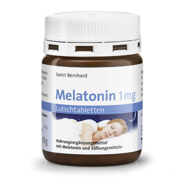 SANCT BERNHARD MELATONIN 1 MG RÁGÓTABLETTA 120 DARABOS