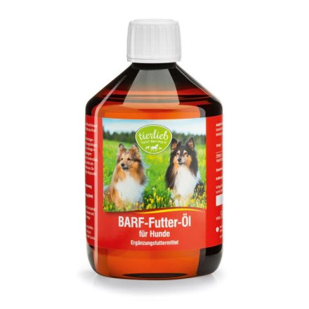 Tierlieb / Sanct Bernhard/ BARF hidegen sajtolt olaj kutyáknak 500 ml