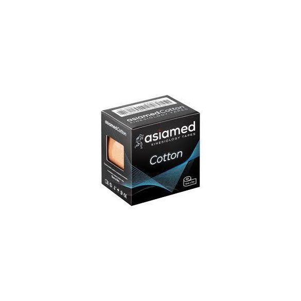ASIAMED KINEZIOLÓGIAI SZALAG 5CMx 5M FEKETE 1 DB