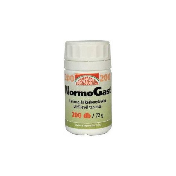 EGÉSZSÉGFARM NORMOGAST BÉLTISZTÍTÓ TABLETTA 200DB