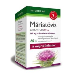 INTERHERB NAPI1 MÁRIATÖVIS EXTRAKTUM 200 MG KAPSZULA 60DB