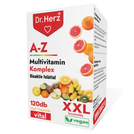 Dr Herz A-Z Multivitamin Komplex kapszula 120db XXL
