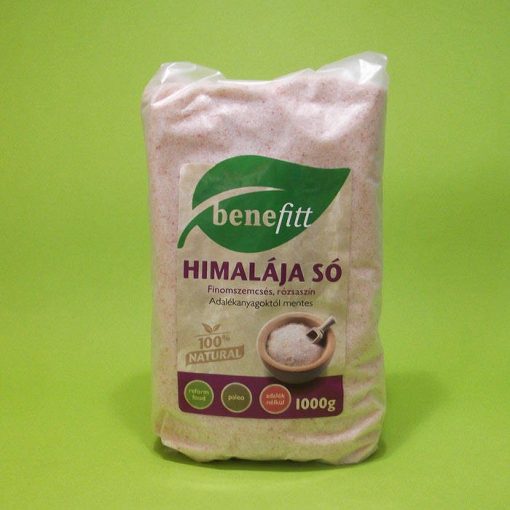 Benefitt Himalája só (rózsaszín) 1000 gramm