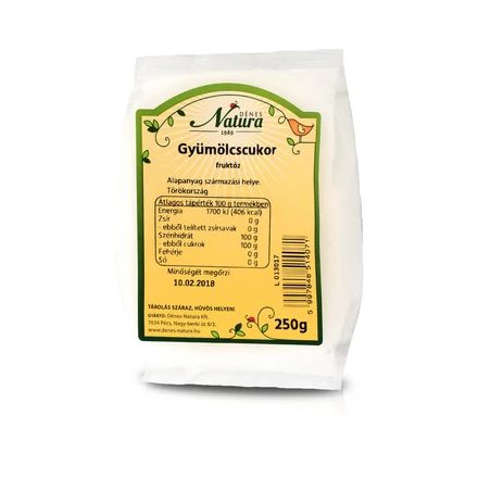 DÉNES NATURA GYÜMÖLCSCUKOR 250G