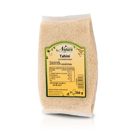 DÉNES NATURA TAHINI SZEZÁMKRÉMPOR 250G