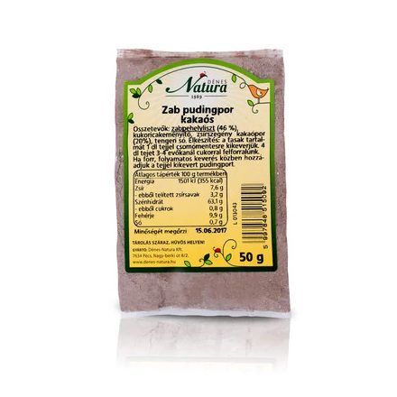 DÉNES NATURA ZAB PUDINGPOR KAKAÓS 50G