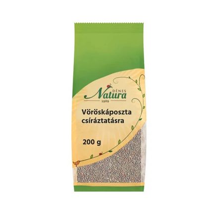 DÉNES NATURA VÖRÖSKÁPOSZTA CSÍRÁZTATÁSRA