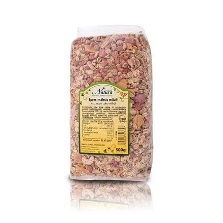 DÉNES NATURA EPRES-MÁLNÁS MÜZLI 500G