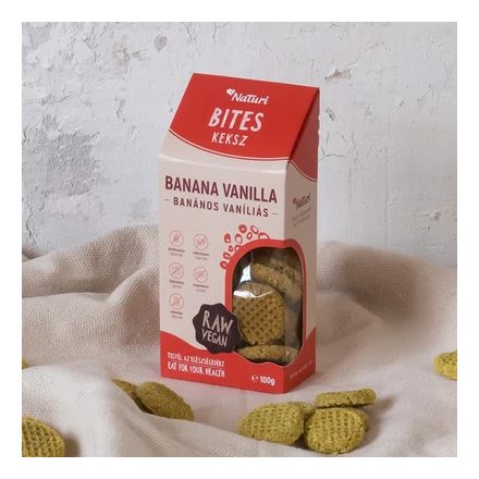 NaTuri BANÁNOS VANÍLIÁS FALAT 100G