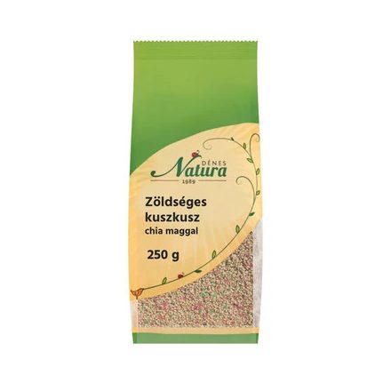 DÉNES NATURA ZÖLDSÉGES KUSZKUSZ CHIA MAGGAL 250G