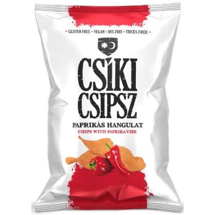 GLUTÉNMENTES CSÍKI CSIPSZ PAPRIKÁS HANGULAT 50G