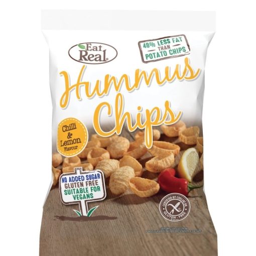 Eat Real Hummus chips- chili, citrom