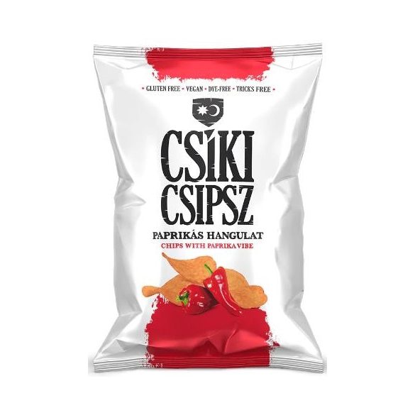 GLUTÉNMENTES CSÍKI CSIPSZ PAPRIKÁS HANGULAT 50G