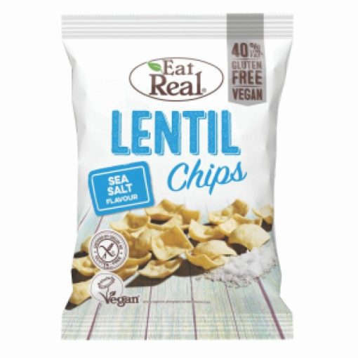 Eat Real Lentil chips-tengeri sós