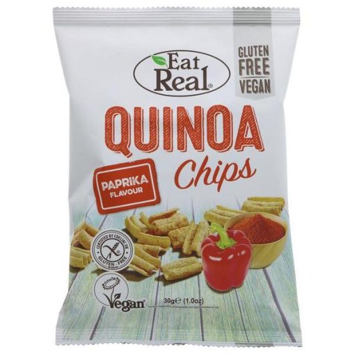 Eat Real Quinoa chips- paprikás