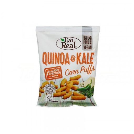 Eat Real Quinoa chips- Jalapeno és Cheddar Sajtos ízesítésű 