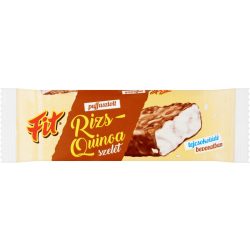Fit puffasztott rizs-quinoa szelet 18g (tejcsokoládés)