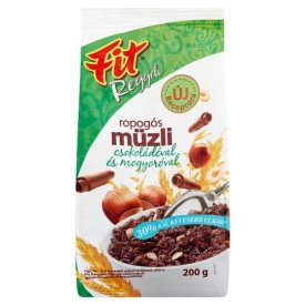   Fit reggeli Ropogós müzli csokoládéval, mogyoróval 200 g (30%-kal kevesebb cukor)