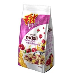   Fit reggeli Ropogós müzli málnával, vörösáfonyával 200 g