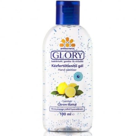 Glory Kézfertőtlenítő gél citrom 100 ml