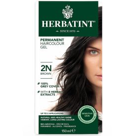   HERBATINT TERMÉSZETES TARTÓS HAJFESTÉK 2N BROWN (BARNA) 170ML