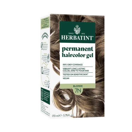 HERBATINT TERMÉSZETES TARTÓS HAJFESTÉK 7N (SZŐKE) 170ML