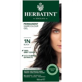 HERBATINT TERMÉSZETES TARTÓS HAJFESTÉK 1N (FEKETE) 170ML