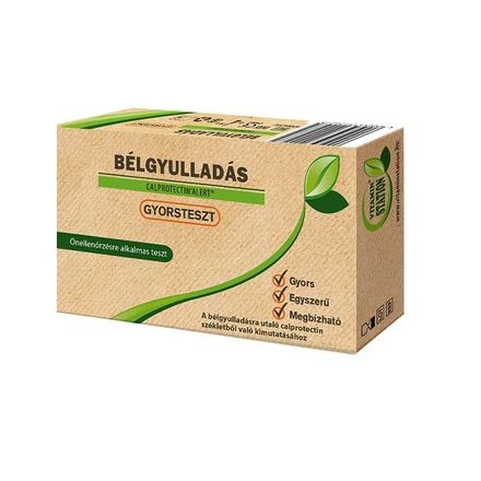 Bélgyulladás gyorsteszt önellenőrzésre – calprotectin (1 db)