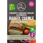   SZAFI FREE GLUTÉNMENTES CSÖKKENTETT SZÉNHIDRÁT-TARTALMÚ BAGETT/ZSEMLE LISZTKEVERÉK 1000G