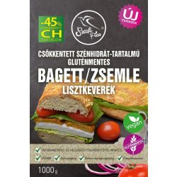   SZAFI FREE GLUTÉNMENTES CSÖKKENTETT SZÉNHIDRÁT-TARTALMÚ BAGETT/ZSEMLE LISZTKEVERÉK 1000G