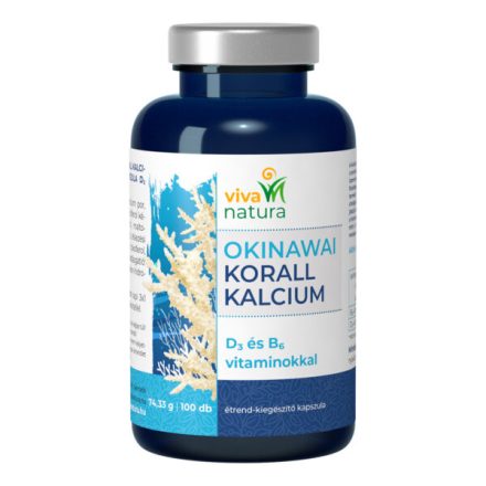 Viva Natura Okinawai korall kalcium kapszula 100 db