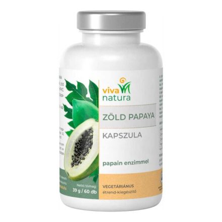 Viva Natura Zöld Papaya Kapszula 60 db