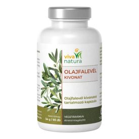   Viva Natura Olajfalevél kivonat vegetáriánus étrend-kiegészítő kapszula 90 db