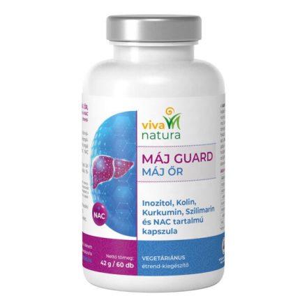 Viva Natura Máj GUARD étrend-kiegészítő kapszula 60 db