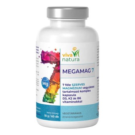 Viva Natura Megamag 7 vegetáriánus kapszula 60 db