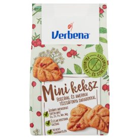   Verbena mini keksz bodzával és amerikai tőzegáfonya darabokkal 90 g