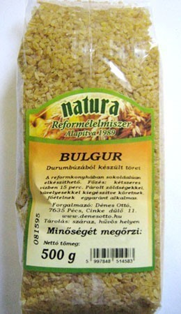 NATURA BULGUR ELŐFŐZÖTT 500G