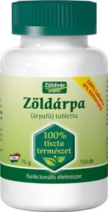 Zöldvér zöldárpa 100% tabletta 300db