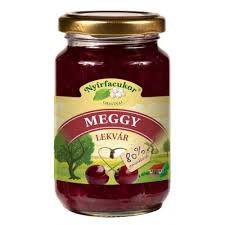 Nyírfacukor lekvár meggy 230g Nyírfacukor lekvár meggy 230g