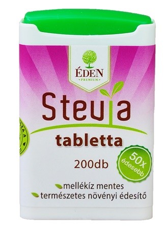 Éden prémium stevia tabletta 200db