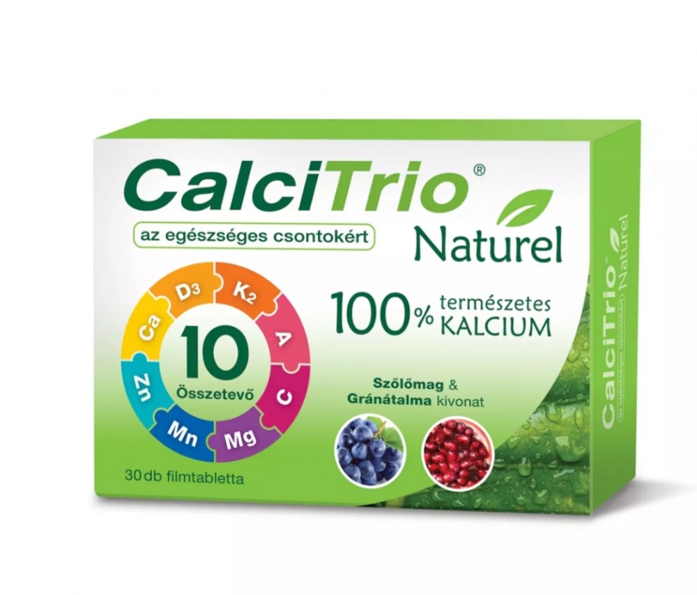 Calcitrio Naturel 100% természetes Ca 30db